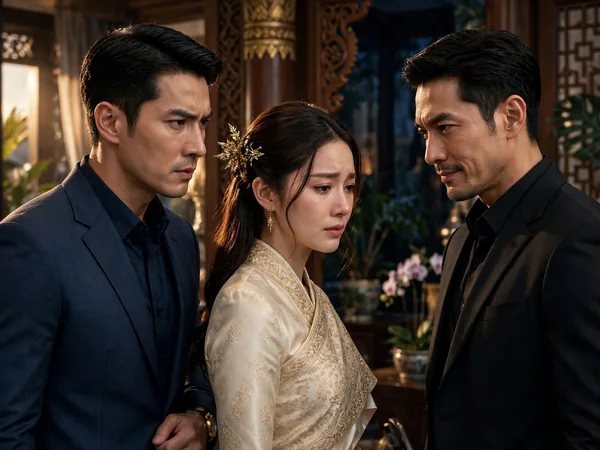 ตัวอย่างดราม่าภาพยนตร์ ตัวละครสามคนในฉากเดียวกัน